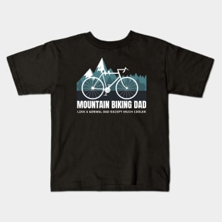 Mountain Bike Dad Kids T-Shirt